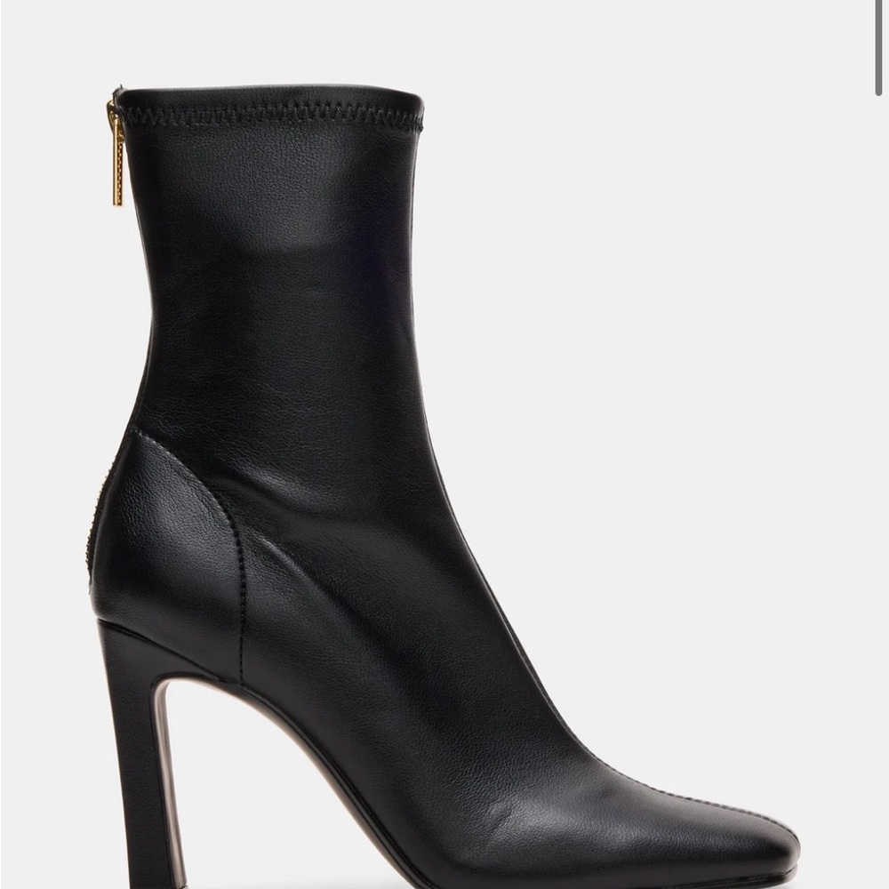 Steve Madden Khelan Black Ankle Boot Size 7.5
